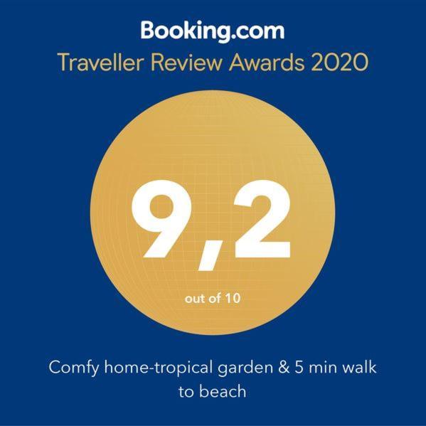 Comfy Home-Tropical Garden & 5 Min Walk To Beach Tamarin Exterior foto